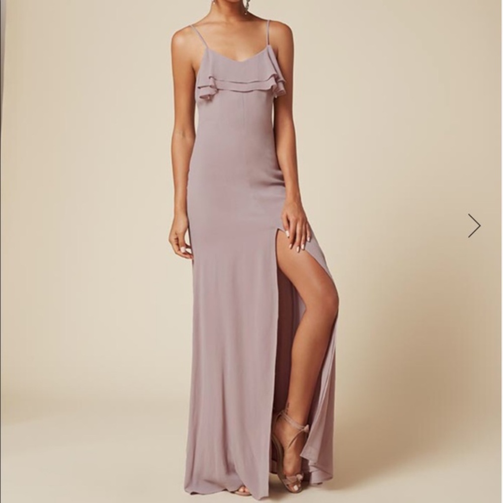 Reformation Gertrude Dress in Waterlily